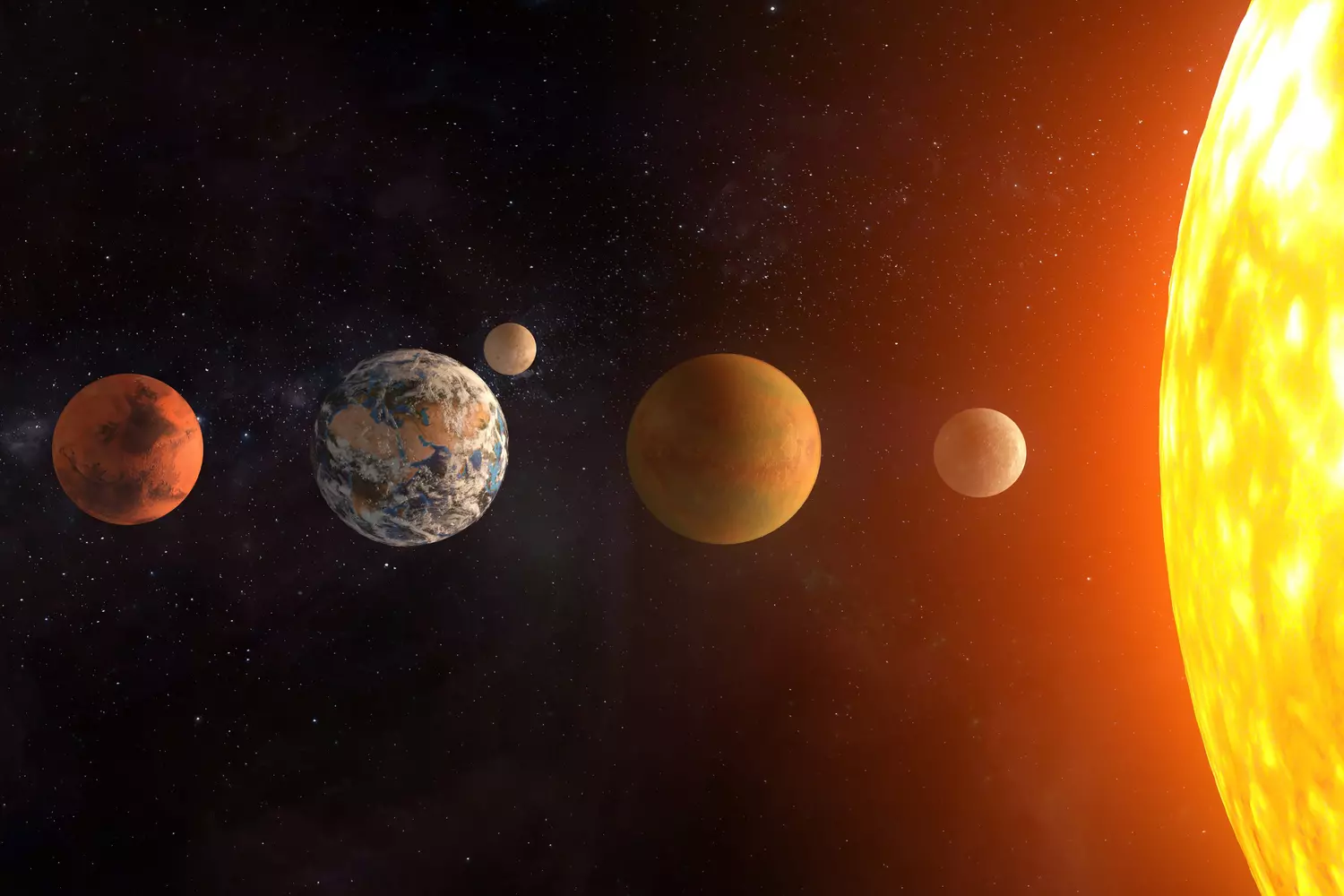 Les Planètes Rocheuses : Terre, Mars et leurs Secrets